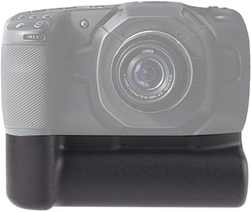 Vista 7 de Empuñadura de batería vertical para BMPCC 4K 6K Blackmagic Pocket Cinema Camera, soporte de batería para batería 3X LP-E6