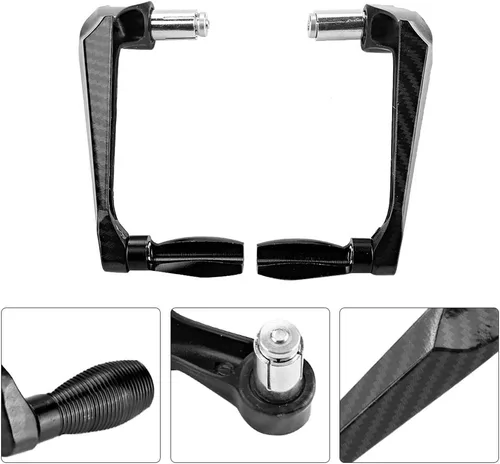 Vista 7 de KIMISS Manillar universal de aluminio CNC de 7/8 pulgadas, 0.866 in, palanca de embrague de freno para motocicleta, motocicleta, scooters, coches