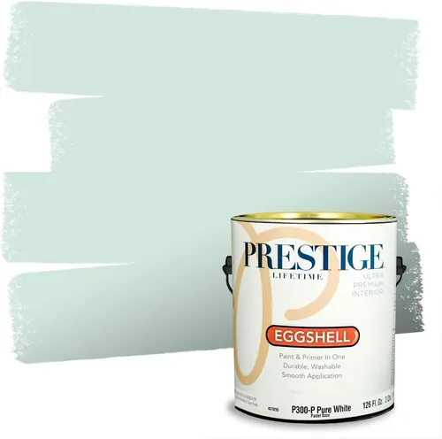Vista 87 de Prestige Paints - 2 en 1, pintura base y pintura de exterior, E100-N-735BM