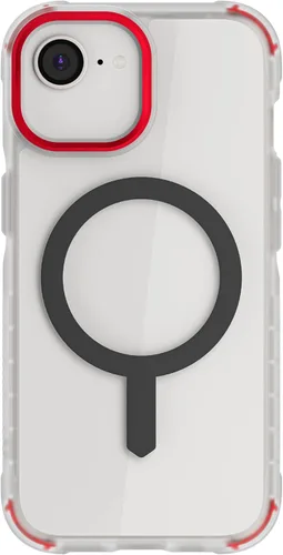 Vista 9 de Ghostek Covert Clear - Funda transparente para iPhone 15 Plus, silicona a prueba de golpes, compatible con accesorios Apple MagSafe, funda Negro