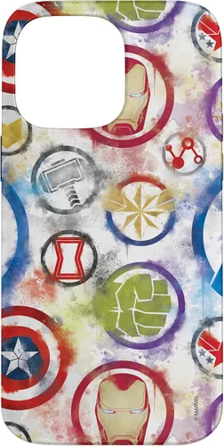 Vista 21 de Marvel Avengers Super Hero Icons - Carcasa para iPhone 17