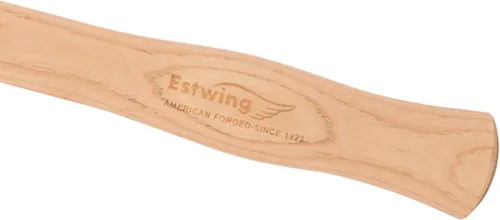 Vista 4 de ESTWING Bricklayer's/Mason Hammer - Herramienta de mampostería de 21 onzas fabricada en Estados Unidos con cabeza de acero forjado y mango largo