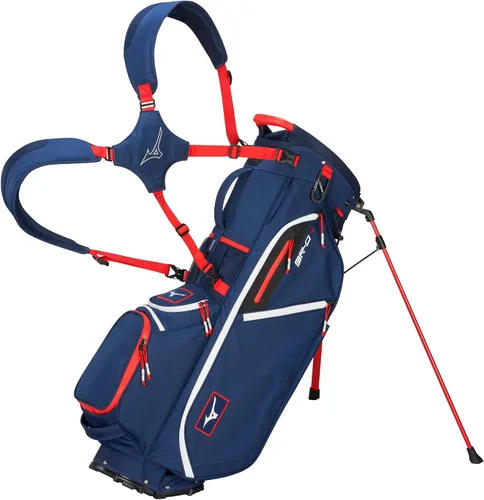 Vista 8 de Mizuno BR-D4 Stand Bolsa de golf Gris (Heathered Grey)