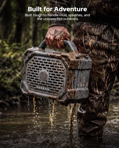 Vista 3 de Altavoz portátil al aire libre de Bluetooth 160W pico inalámbrico IP67 Gris
