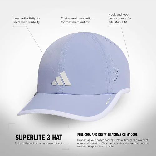 Vista 44 de Adidas Superlite - Gorra deportiva ajustable de ajuste relajado para entrenamiento