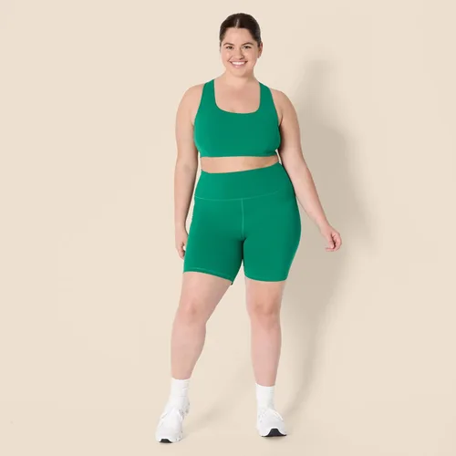 Vista 8 de Tienda Essentials Sujetador deportivo Active FormFlex Buttery Soft Light Support con cuello cuadrado y espalda cruzada para mujer