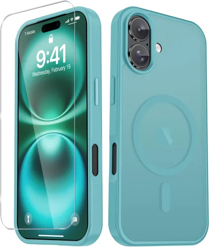 Vista 792 de Funda para Google Pixel 10 Pro XL, cubierta magnética mate, color negro Fit for MagSafe, Screen Protector included, Shockproof Military Grade