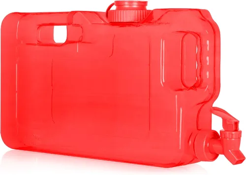 Vista 7 de Geo Sports Bottles Botella dispensadora de agua para refrigerador a prueba de fugas de 1.1 galones sin BPA con grifo y tapa de rosca de 2.283 in