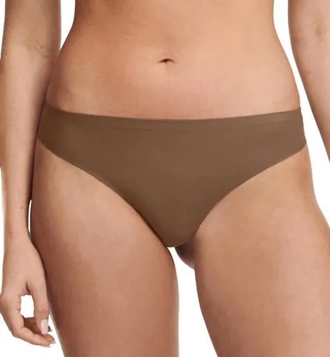 Vista 20 de Chantelle Tanga elástica suave Negro