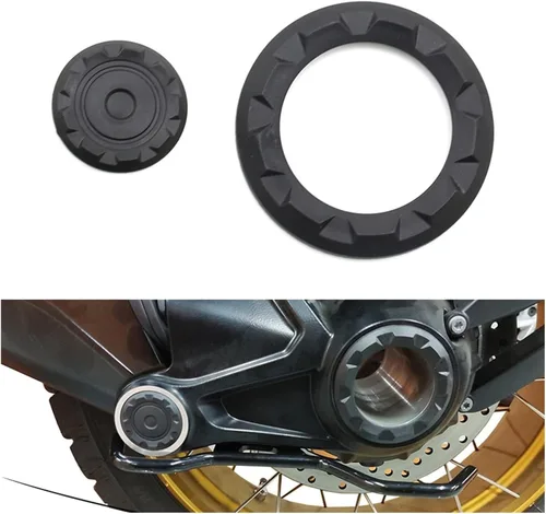 Vista 2 de Cubierta del eje de transmisión trasero de la motocicleta, ángulo recto, caja de cambios, cubierta de transmisión final compatible con BMW R 1200 GS