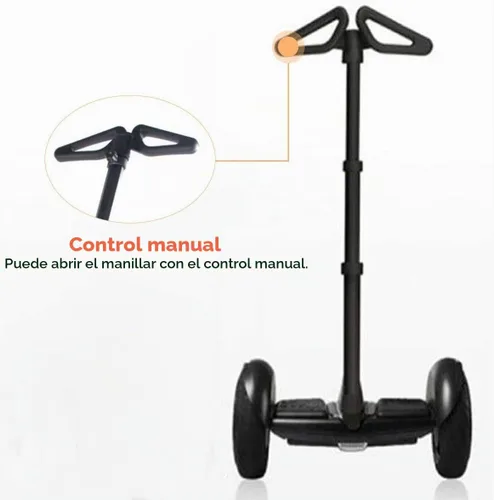 Vista 6 de Ninebot - Repuesto para manillar Ninebot miniPRO miniLITE S Self Balance Hoverboard con mango ajustable, liberación de presión de rodilla