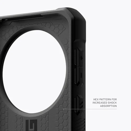 Vista 4 de URBAN ARMOR GEAR Funda UAG diseñada para Huawei Mate 60 Pro Monarch de fibra de carbono, resistente funda protectora militar probada contra caídas