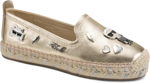 Vista 12 de Karl Lagerfeld Sandalias Michaela sin cordones para mujer Albaricoque