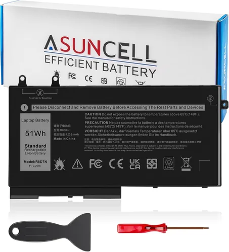 Vista 16 de ASUNCELL 7CJRC - Batería para portátil Dell Latitude 7470 7270 E7470 E7270 7CJRC KNM09 0KNM09 21X15 021X15 TX283 0TX283 0TX283
