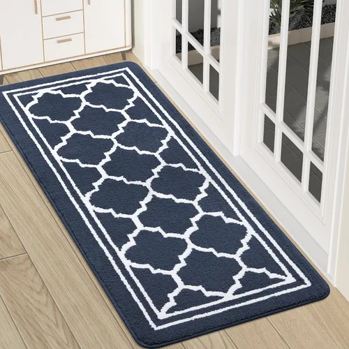 Vista 30 de Buganda Alfombra para Puerta Interior, Tapete Resistente a la Suciedad y Absorbente, Antideslizante, Alfombras de Perfil Bajo para Entrada