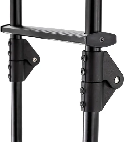 Vista 8 de RecPro - Escalera trasera universal para autocaravana (92 pulgadas), color Negro