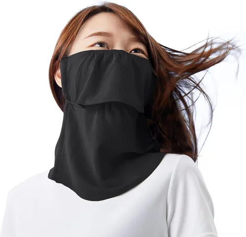 Vista 8 de YAKeNU UV CUT MASK Máscara de protección solar UV para cara y cuello "Yake-nu Standard