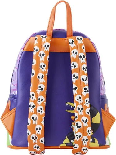 Vista 5 de Loungefly Disney Nightmare Before Christmas Scary Teddy Present Glow Mini mochila