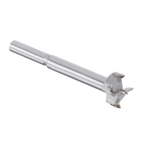Vista 12 de Forstner Broca - Broca de carburo de tungsteno de 0.98 pulgadas para muebles de madera, bisagra, carpintería, vástago redondo, gris