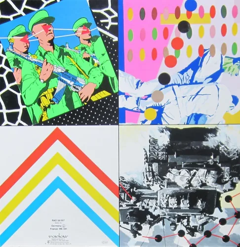 Vista 2 de Elvis Costello & The Attractions - Armed Forces - Radar Records - RAD 56 597, Radar Records - RAD 17289