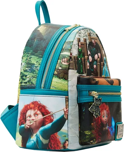 Vista 4 de Loungefly Disney Brave Merdina Princess Scene Mini Mochila, Multi, Tamaño único, Mochila
