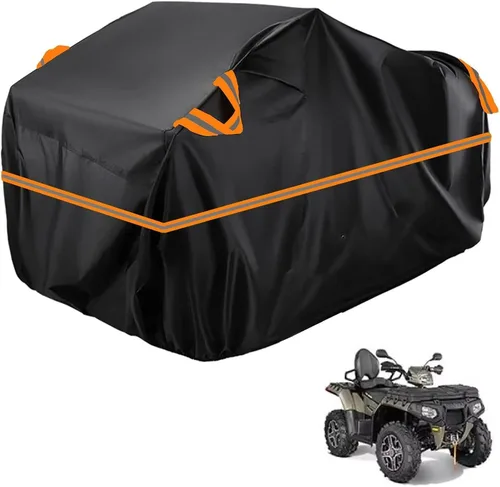 Vista 75 de Cubierta para ATV impermeable compatible con Arctic Cat H1 EFI TRV Cruiser 4x4 2011, cubierta de 210D para vehículos de 4 ruedas, cubierta para quad