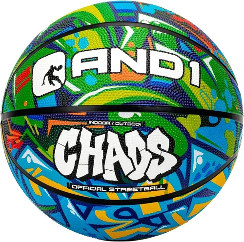Vista 18 de AND1 Balón de baloncesto de goma: tamaño reglamentario oficial 7 (29.5 pulgadas) – Construcción de canal profundo, hecho para juegos de baloncesto