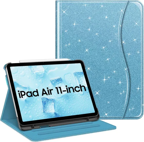 Vista 25 de Fintie Funda tipo libro para iPad Air de 11 pulgadas y iPad Air de 5ª/4ª Negro