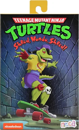 Vista 2 de NECA Figura de acción de Mondo Gecko Tortugas Ninja Mutantes Adolescentes