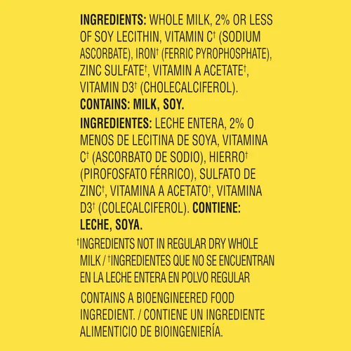 Vista 3 de Nido Fortificada Leche Entera Seca en Polvo 750 g