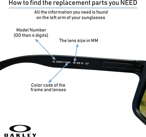 Vista 9 de Oakley Lentes originales Flak 20 XL OO9188 de repuesto bolsa de paquetepaquete con kit de diseñador iWear