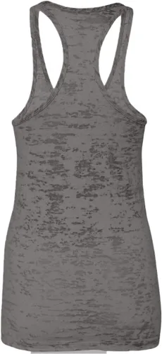 Vista 2 de Palm Tree Scene - Camiseta sin mangas con espalda cruzada para mujer