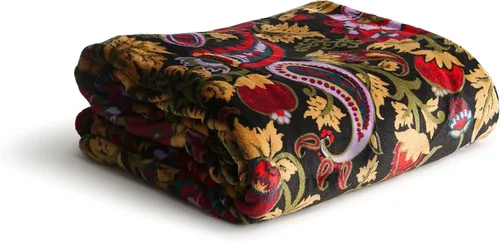 Vista 23 de Vera Bradley cobija de felpa extragrande para mujer, Individual/individual XL