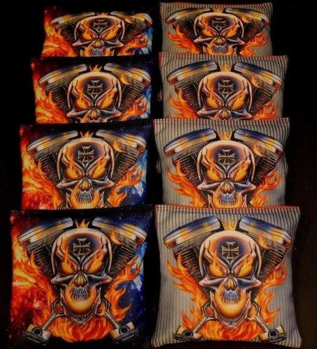 Vista 2 de BackYardGamesUSA Deer Buck Hunting Season Camo 8 Regulation Cornhole Bags B142