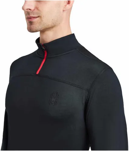 Vista 4 de Spyder Camisa deportiva para hombre - Jersey de manga larga con cremallera de un cuarto