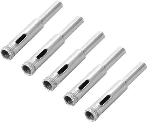 Vista 15 de uxcell Brocas de diamante de 0.157 in, sierras de agujero para azulejos de vidrio, porcelana, mármol, botellas de cerámica, ollas de ladrillo