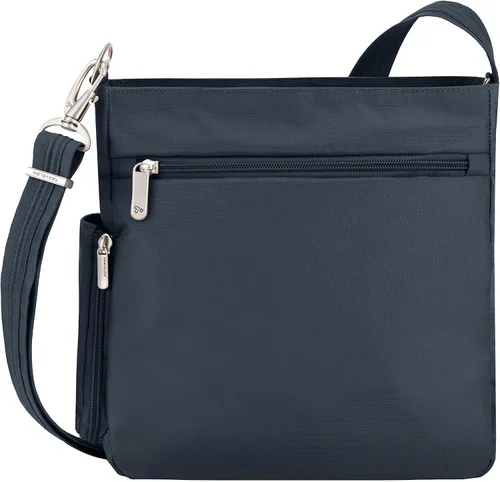 Vista 4 de Travelon Bolso cruzado cruzado clásico NS antirrobo, midnight, Travelon Bandolera clásica antirrobo NS