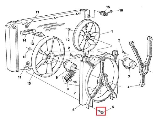 Vista 8 de Rexka 30 piezas M6-1.0 X 0.984 in Tornillos de cuerpo para GM Buick Cadillac Chevrolet Panel de moldura de puerta Raidator Niebla Bocina de lámpara