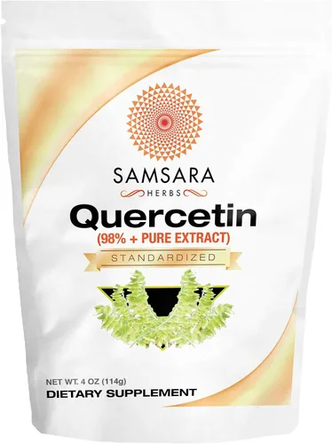 Vista 5 de Samsara Herbs Quercetina 98%+ Extracto Puro en Polvo (2 oz/57 g) - Igual a 114 x 500 mg Cápsulas