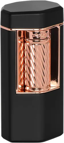 Vista 9 de Xikar Meridian - Encendedor de cigarros con triple llama suave, potente, elegante, innovador, encendido fiable, barra de rodillo grande y fácil