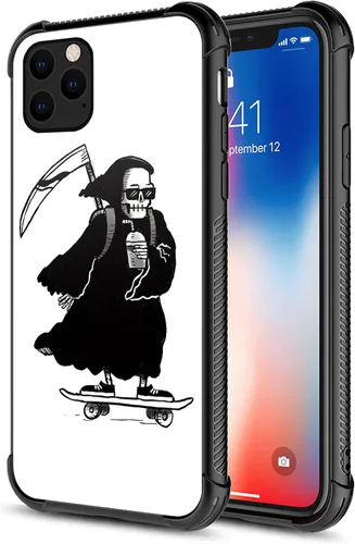Vista 15 de CARLOCA Funda compatible con iPhone 13 Mini, diseño gráfico de American Horror Story, a prueba de golpes, antiarañazos, de acrílico duro para iPhone