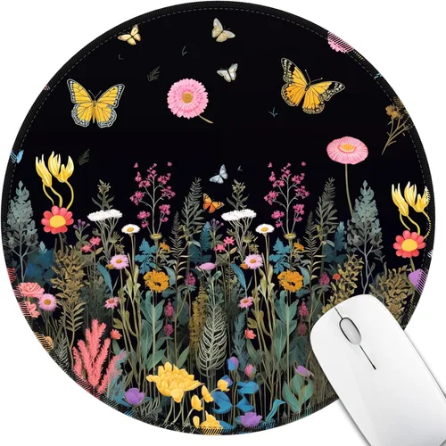 Vista 10 de Hancynir Paquete de 2 alfombrillas para mouse con diseño de basurero en llamas, divertida y bonita alfombrilla de mouse para accesorios