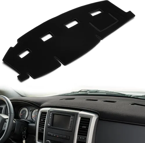 Vista 13 de Cubierta para tablero a medida para Dodge Ram 1500 2500 3500 1998 1999 2000 2001, cubierta para salpicadero, protector de tapete para salpicadero
