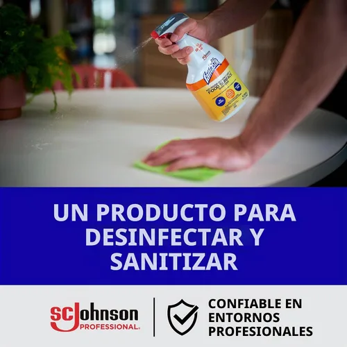 Vista 5 de SC Johnson Professional Fantastik - Desinfectante desinfectante sin