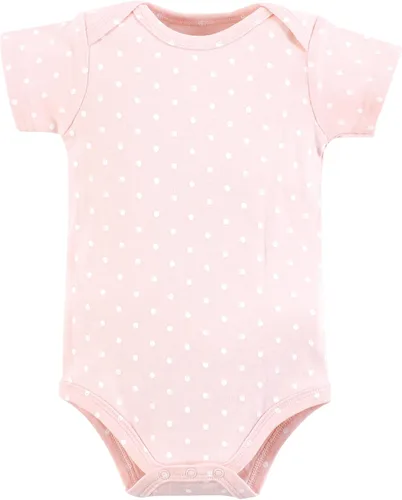 Vista 119 de Hudson Baby baby-girls Cotton Bodysuits 3-pack