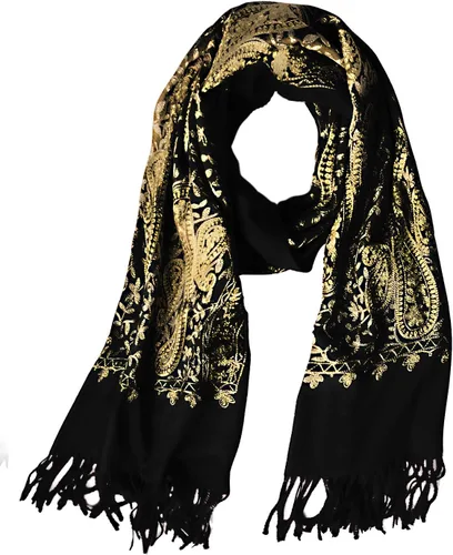 Vista 23 de Urban CoCo Chal Bordado con Borlas de Tamaño Grande para Mujer, Bufanda de Mujer