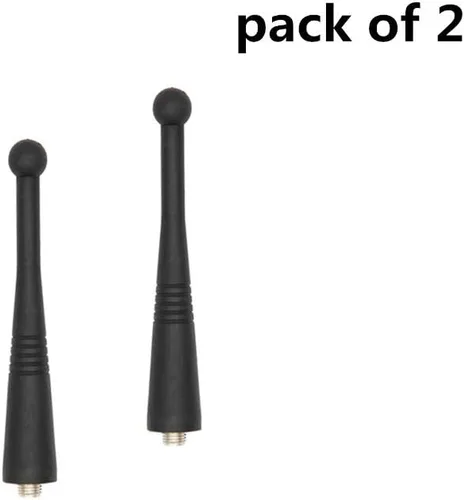 Vista 2 de APX 6000/7000/8000 - Antena corta y rechoncha 764-870MHz SMA-F con GPS 7-800 compatible con Motorola APX Radio (2 piezas)