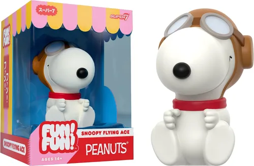 Vista 22 de Super7 ¡Diversión! ¡Diversión! Figura de vinilo de Snoopy de Peanuts (Abrigo inflado) – Figura de acción de Peanuts de 5 pulgadas – Coleccionables