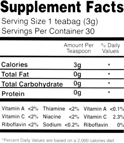 Vista 6 de Té de hierbas Green Fresh Extra Strength (30 unidades), 2.11 onzas