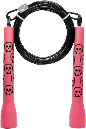 Vista 8 de Double Under Wonder Cuerda de saltar, cuerda de velocidad sin enredos, cuerda de velocidad ajustable para hombres, mujeres, entrenamiento de fitness